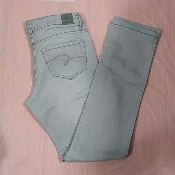 Justice Jeans Girl Gray Jeans Sz 12 S - Picture 1 of 7